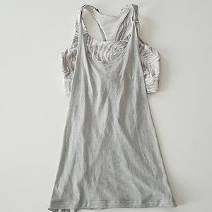 Lululemon Gray, Built in Sports Bra Tank